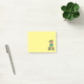 Behalt einer ruhigen Diät Post-it Klebezettel (Büro)