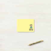 Behalt einer ruhigen Diät Post-it Klebezettel (Auf Schreibtisch)