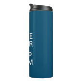 Behalt einer ruhigen Reiseroute - Eigene Wärmeschw Thermosbecher (Nach rechts gedreht)