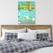 Behalt eines beobachtenden Auges 2013 Leinwanddruck (Insitu (Schlafzimmer))