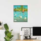 Behalt eines beobachtenden Auges 2013 Poster (Heimbüro)