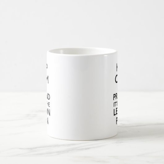 Behalt eines Calm Lesson Plans Kaffeetasse (Mittel)