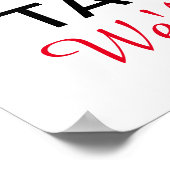 Behalt eines Calm Retirement Poster (Ecke)