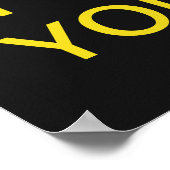 Behalt eines individuellen Farbposters für Calm & Poster (Ecke)