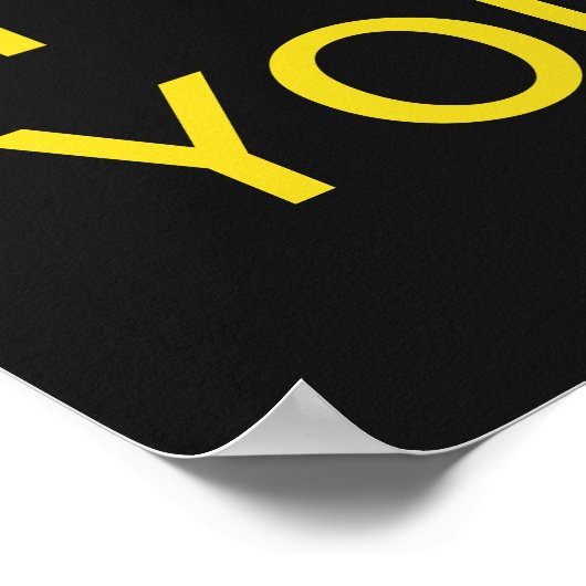 Behalt eines individuellen Farbposters für Calm & Poster (Ecke)