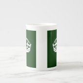 Behalt eines ruhigen Kronenzeichens auf Forest Gre Porzellantasse (Vorderseite)