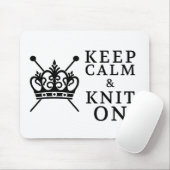 Behalt eines ruhigen Stricks auf Kunsthandwerk / K Mousepad (Mit Mouse)