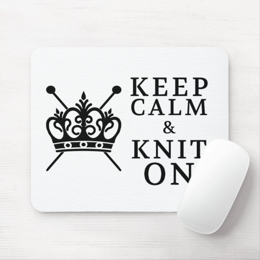 Behalt eines ruhigen Stricks auf Kunsthandwerk / K Mousepad (Mit Mouse)