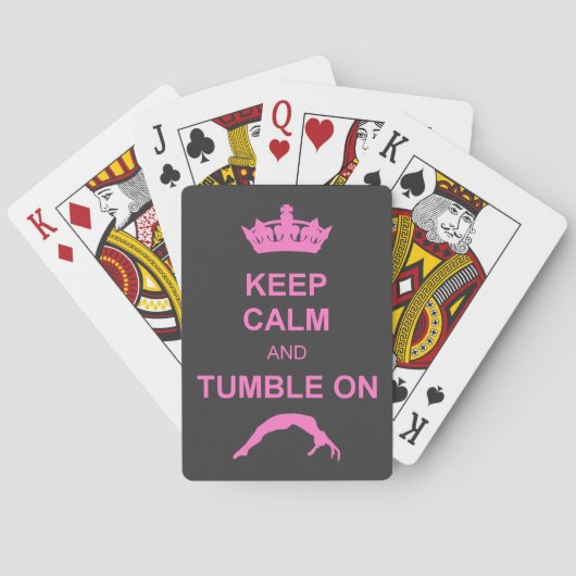 Behalt eines ruhigen und stürmischen Turniers Spielkarten (Rückseite)