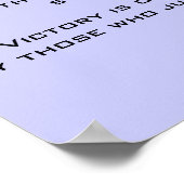 Behalt einfach an poster (Ecke)