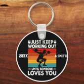 Behalt einfach, bis jemand Lieben macht, Schlüsselanhänger (Vorderseite)