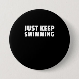 Behalt einfach das Schwimmdesign Button