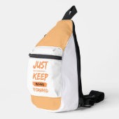 behalt einfach den Schritt zu verwerfen Crossbody Bag (Rechte Ecke)
