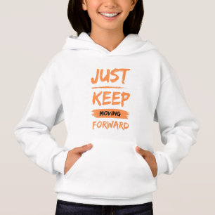 behalt einfach den Schritt zu verwerfen Hoodie