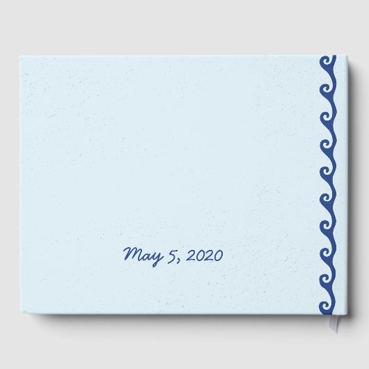 Behalt einfach den Wal Gästebuch (Rückseite)