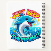 Behalt einfach die Dolphin Notizblock (Rückseite)