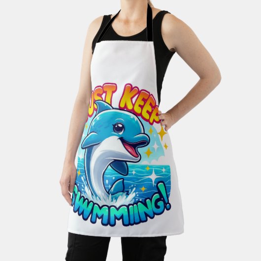 Behalt einfach die Dolphin Schürze (InSitu)
