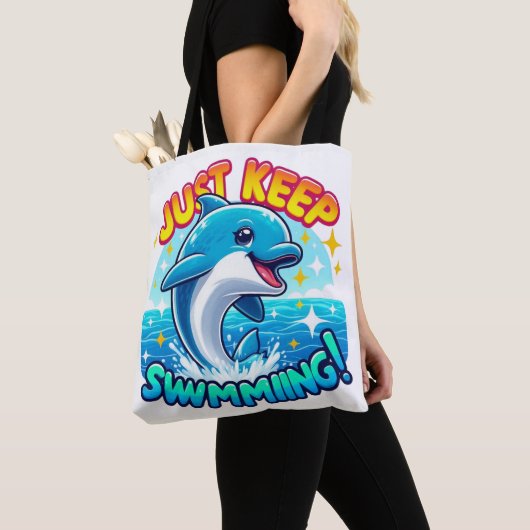 Behalt einfach die Dolphin Tasche (Von Nahem)