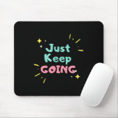 Behalt einfach, Motivierend T-Business-Eigentümer Mousepad (Mit Mouse)