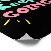 Behalt einfach, Motivierend T-Business-Eigentümer  Poster (Ecke)