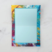 Behalt einfach nur die Kunstkarte Michele Ballant Karte (Innenseite)