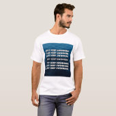 Behalt einfach nur Schwimmen T-Shirt (Vorne ganz)