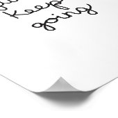 Behalt einfach Poster zu gehen (Ecke)