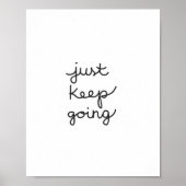 Behalt einfach Poster zu gehen (Vorne)