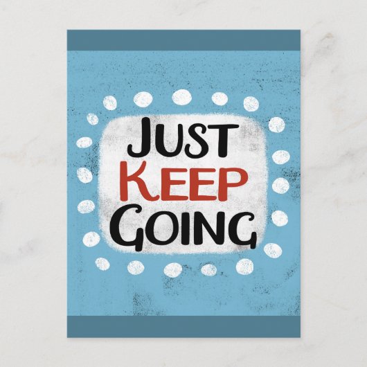 Behalt einfach Postkarte (Vorderseite)