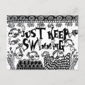 Behalt einfach Postkarten - Spoonie (Vorderseite)