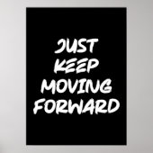 Behalt einfach vorwärts zu gehen, Gym, Hustle, Erf Poster (Vorne)