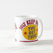 Behalt einfach zu gehen kaffeetasse (VorderseiteRechts)