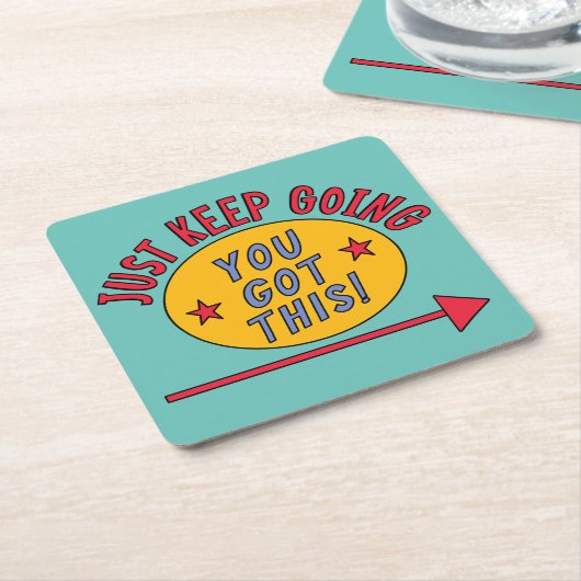 Behalt einfach zu gehen rechteckiger pappuntersetzer (angewinkelt)