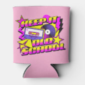 Behalt es alte Schule Dosenkühler (Vorderseite)