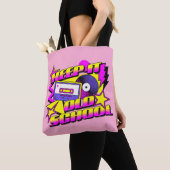 Behalt es alte Schule Tasche (Von Nahem)