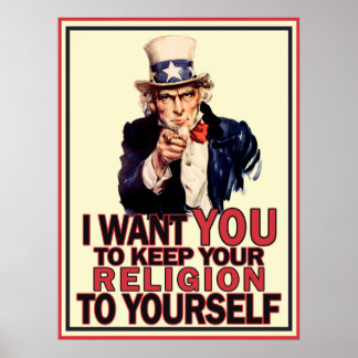 Behalt es dir selbst auf dem Poster