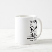 behalt es echte Anwesen Agent Open House Verkauf t Kaffeetasse (VorderseiteRechts)