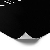 Behalt es einfach poster (Ecke)