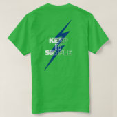 behalt es einfach T-Shirt (Design Rückseite)
