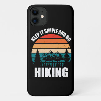 Behalt es einfach und gehe wandern Case-Mate iPhone hülle
