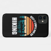 Behalt es einfach und gehe wandern Case-Mate iPhone hülle (Rückseite (Horizontal))