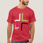 Behalt es einfaches T-Shirt (Vorderseite)