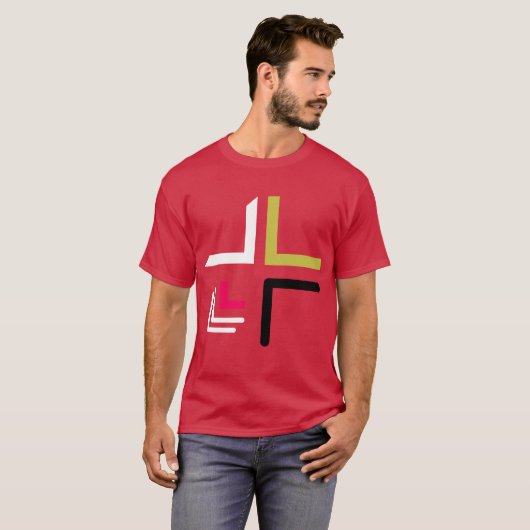 Behalt es einfaches T-Shirt (Vorne ganz)