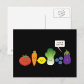 Behalt es farbenfroh! postkarte (Vorne/Hinten)