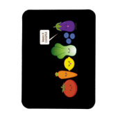 Behalt es farbig (einfaches Design) Magnet (Vertikal)