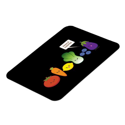 Behalt es farbig (einfaches Design) Magnet (Linke Seite)