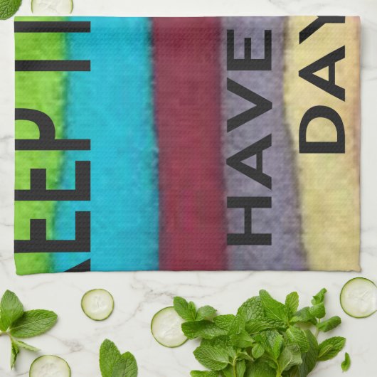 behalt es Freesh Geschirrtuch (Gefaltet)