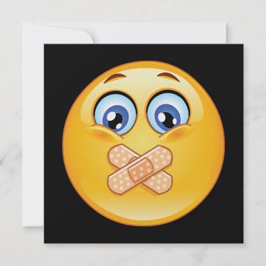 Behalt es geheim! Überraschendes Party - SRF Einladung (Vorderseite)