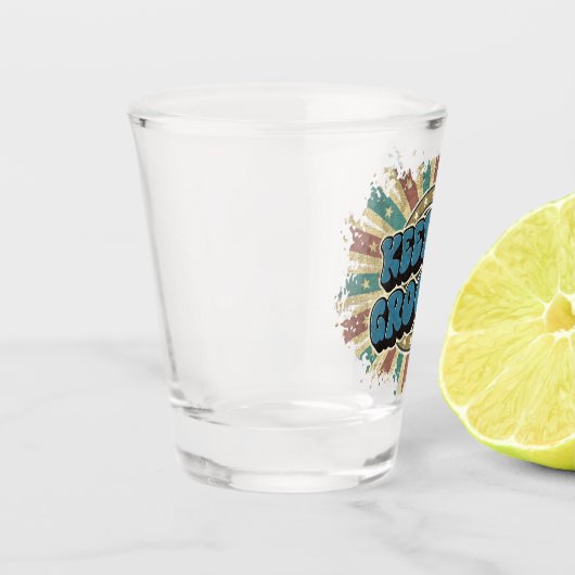 Behalt es groovy schnapsglas (Links)