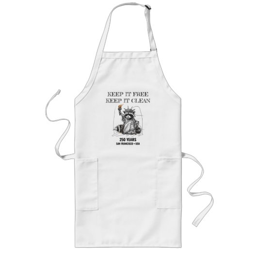 Behalt es kostenlos, Behalt Clean - 250. Tribute Lange Schürze (Vorne)